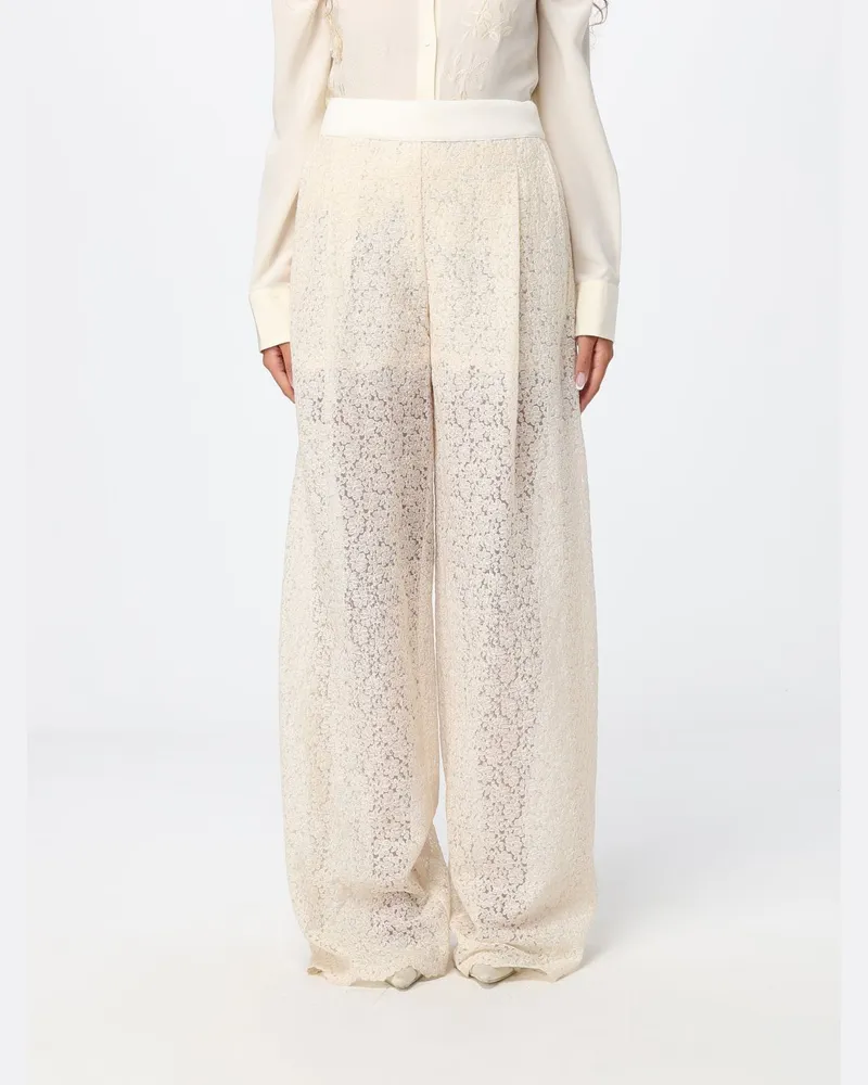 Ermanno Scervino Hose damen Weiß