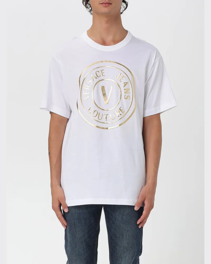Versace Jeans T-shirt herren Weiß