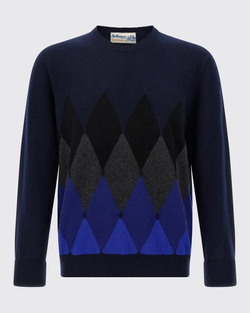 Ballantyne Pullover herren Navy