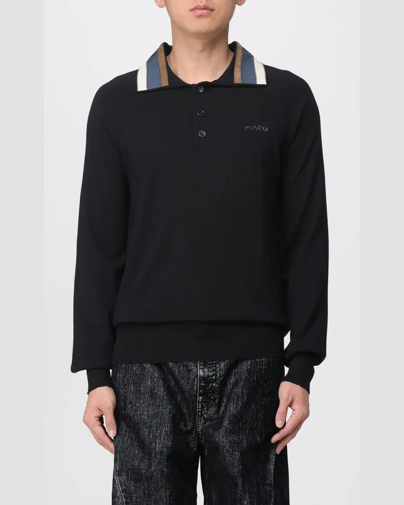 Marni Polo herren Schwarz