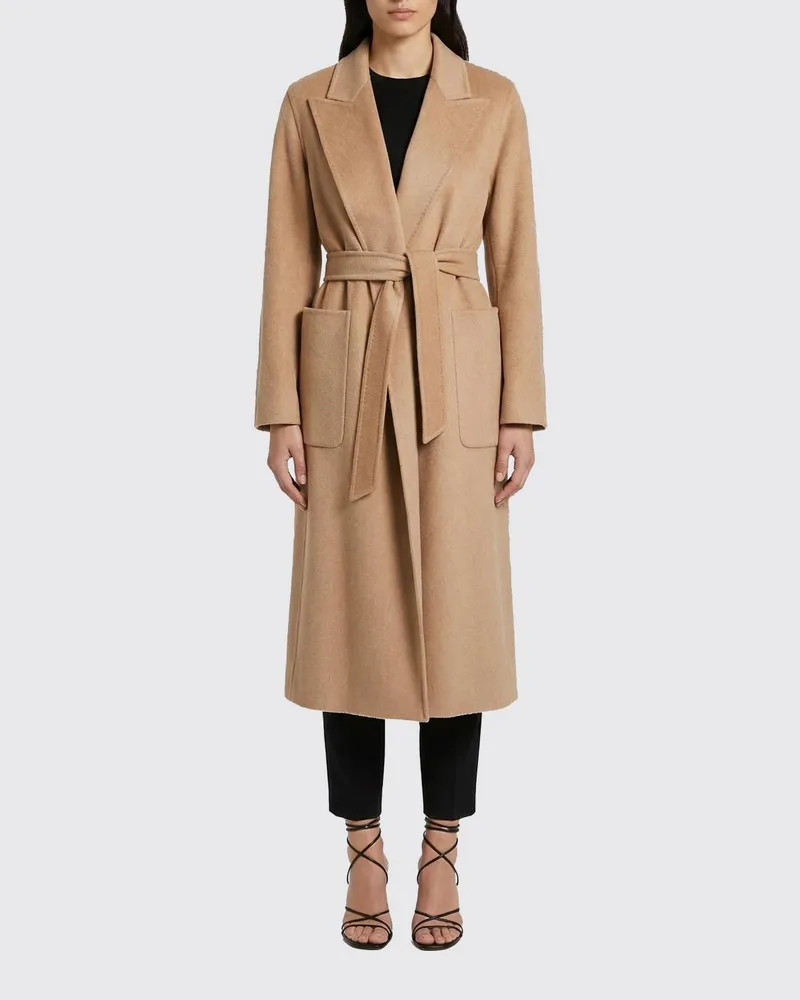 Max Mara Mantel damen Braun
