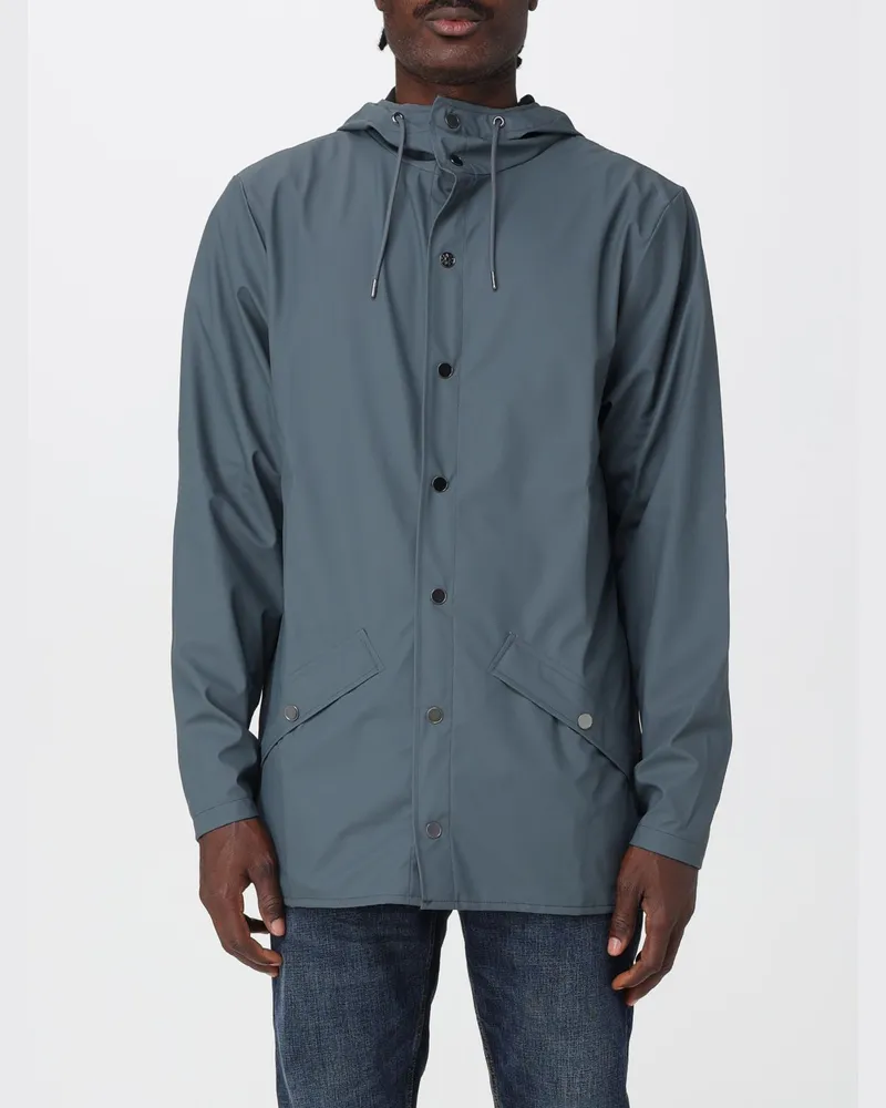 RAINS Jacke herren Hellblau