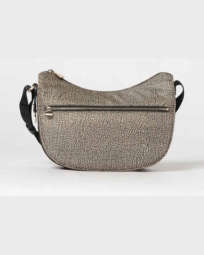 Borbonese Schultertasche damen Natural