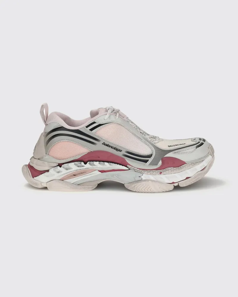 Balenciaga Triple S.2 Sneakers aus Mesh und Gummi Violett