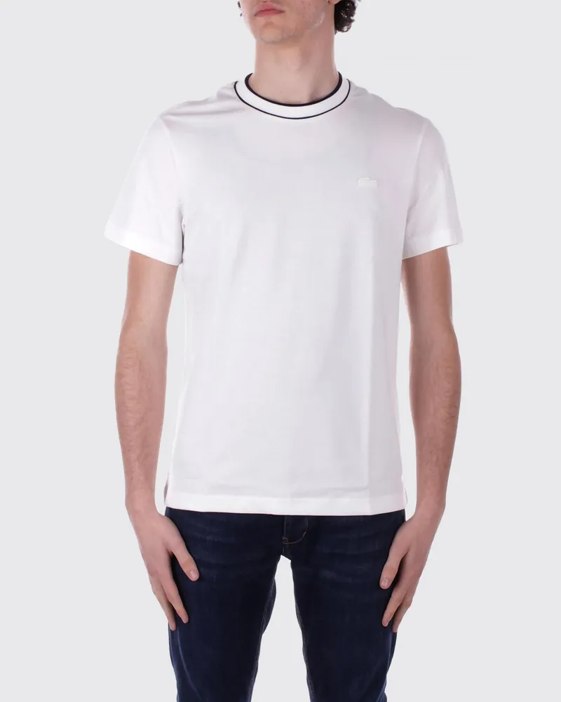 Lacoste Basic Baumwoll-T-Shirt Beige