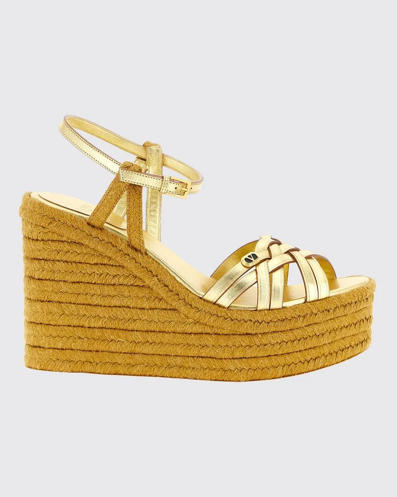 Valentino Garavani Schuhe damen Gold
