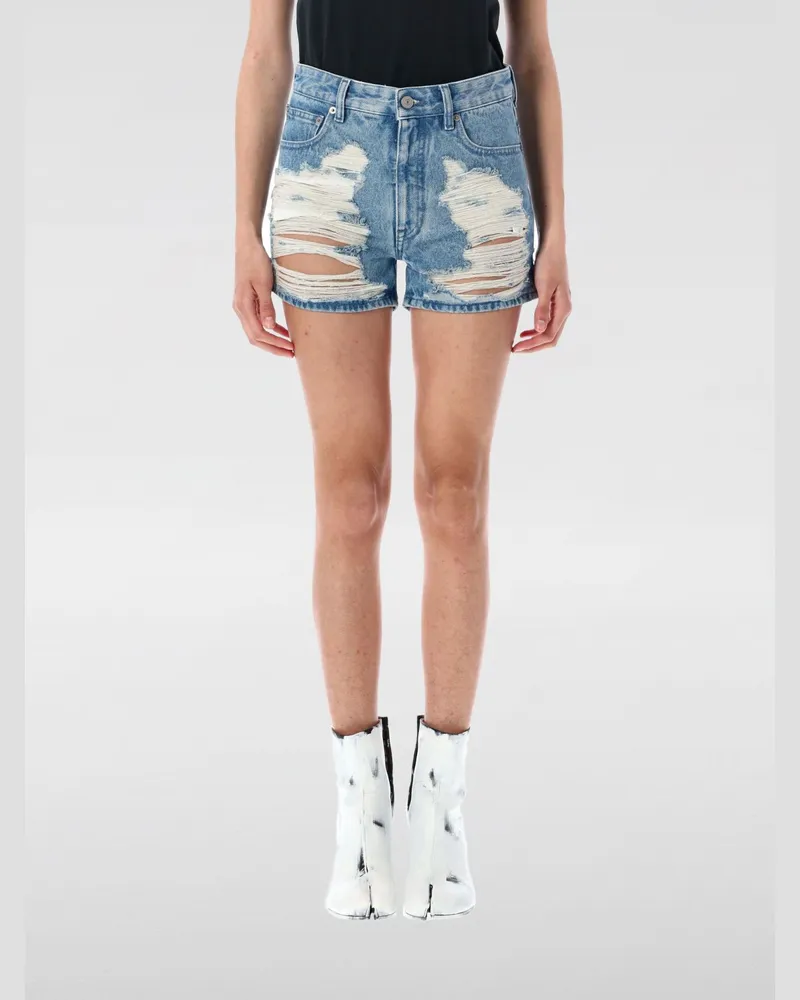 Maison Margiela Shorts damen Blau