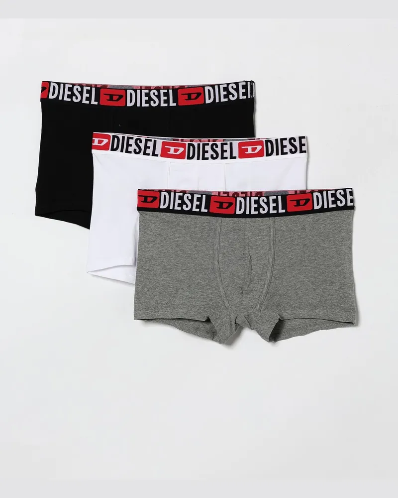 Diesel 3er-Set Stretch-Baumwollboxer Bunt
