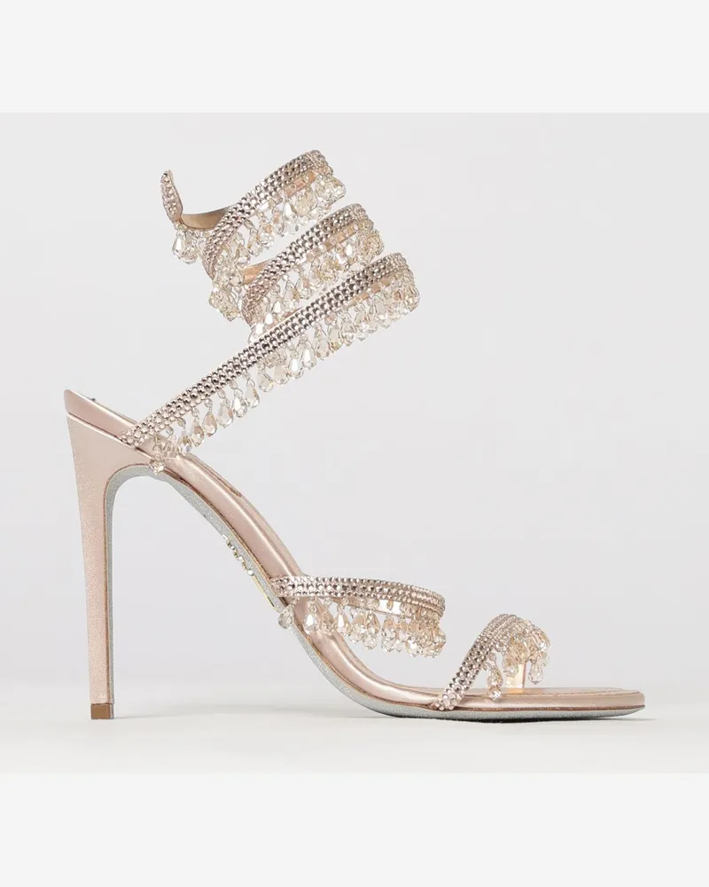 René Caovilla Schuhe damen Champagne