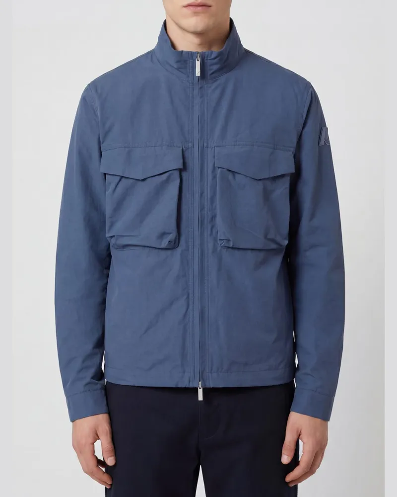 K-Way Orian Baumwollmischjacke Blau