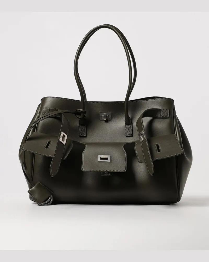 Balenciaga Schultertasche damen Kaki