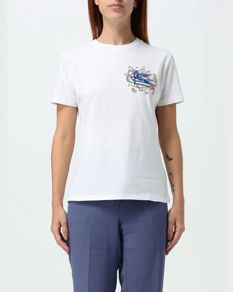 Etro T-shirt damen Weiß
