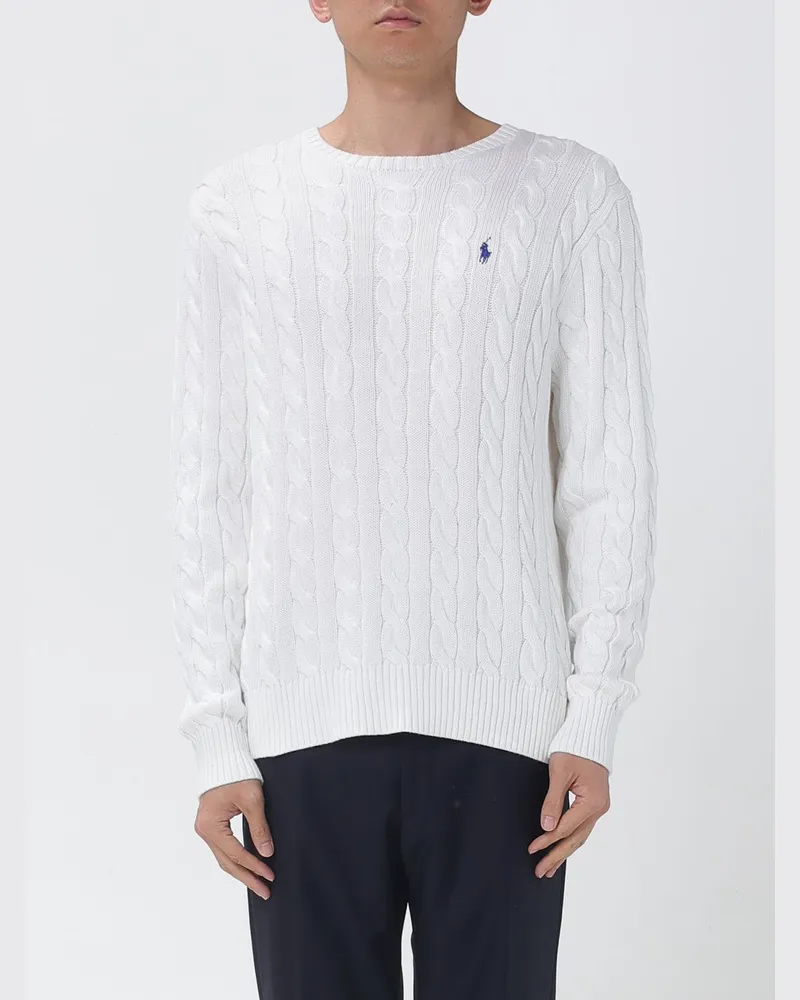 Ralph Lauren Pullover aus Baumwolle Weiß