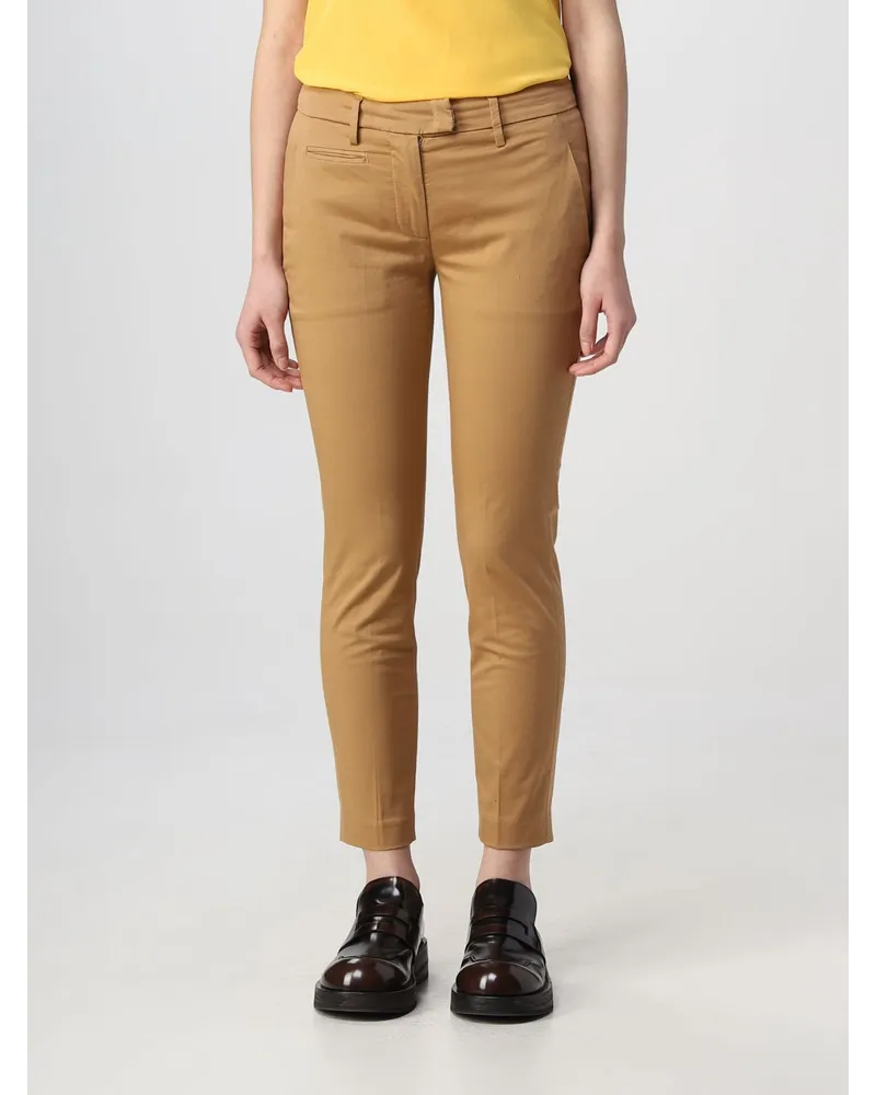 Dondup Hose damen Leder