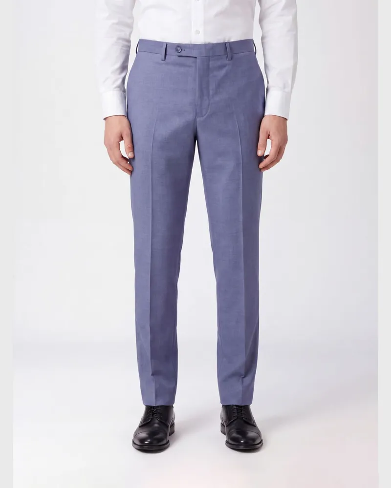 Incotex Slim-Fit Chino-Hose aus reiner Schurwolle Grau