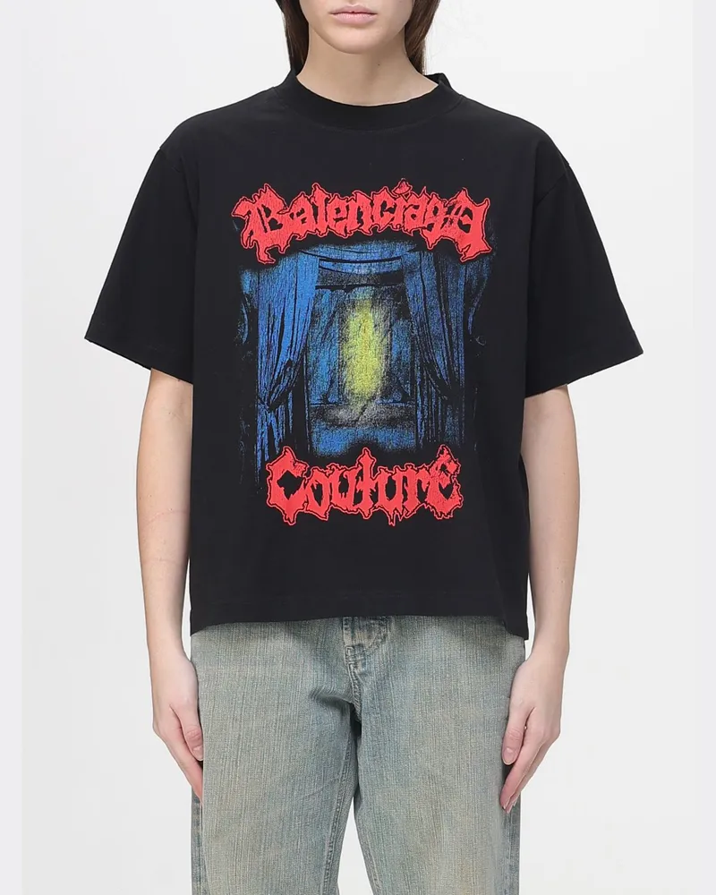Balenciaga T-shirt damen Schwarz