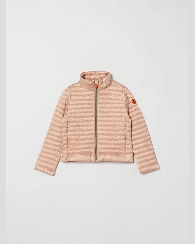 Save The Duck Gefütterte Nylon-Daunenjacke 100 Gramm Pink