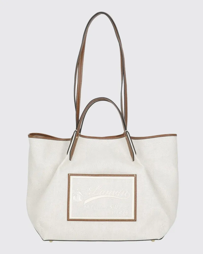Lanvin Schultertasche damen Natural