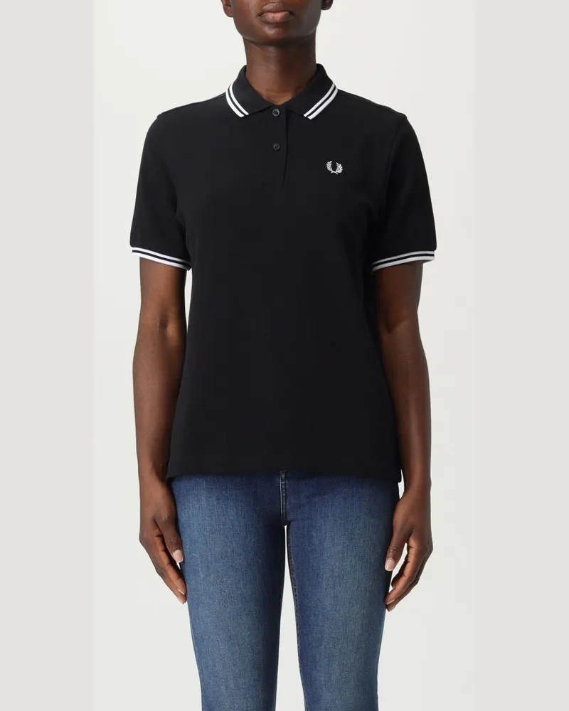 Fred Perry Polo damen Schwarz
