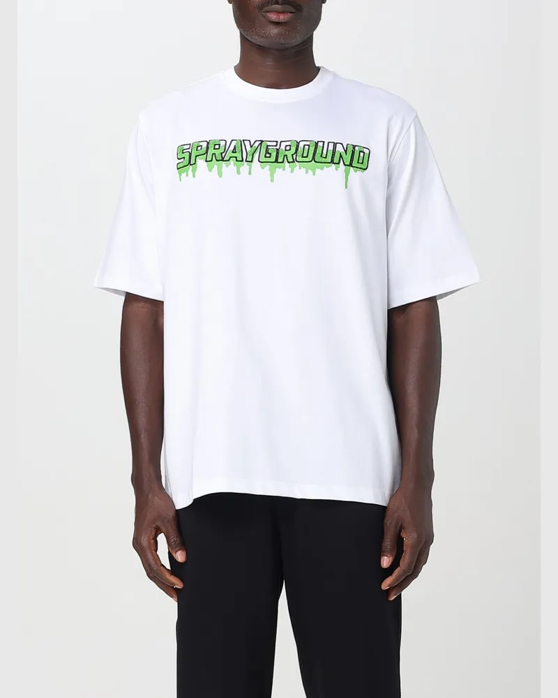 Sprayground T-shirt herren Weiß