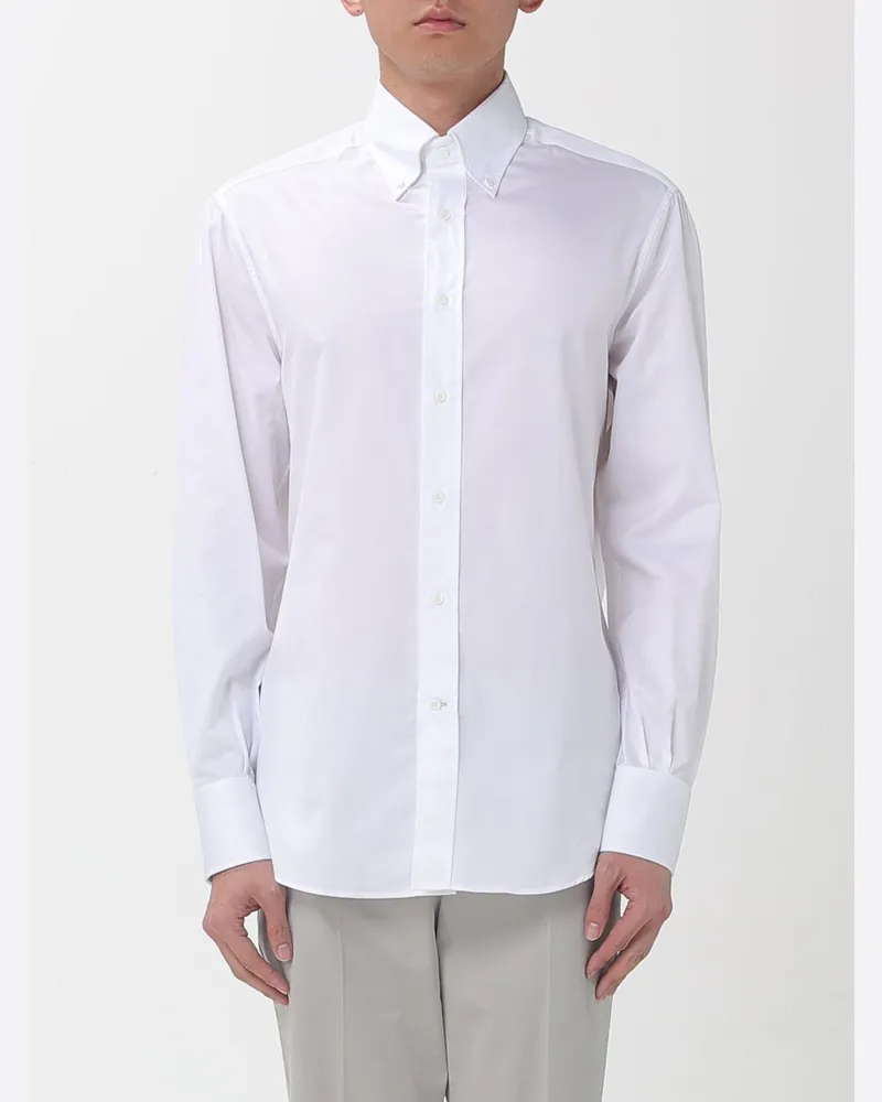 Brunello Cucinelli Hemd herren Weiß