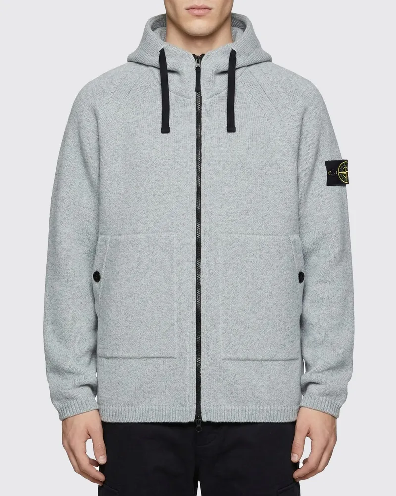 Stone Island Pullover herren Grau