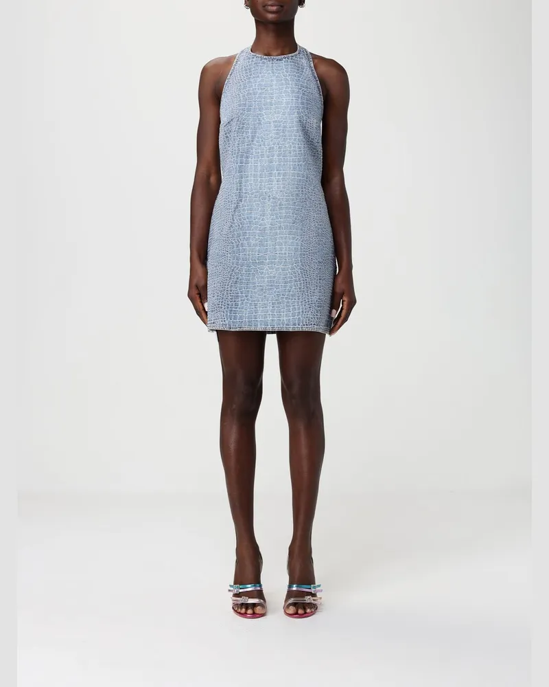 Self-Portrait Kleid damen Blau