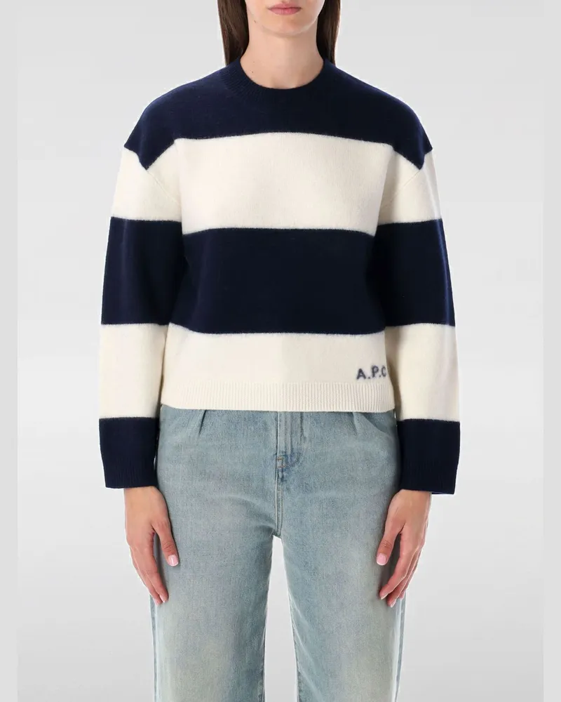 A.P.C. Pullover damen Ecru