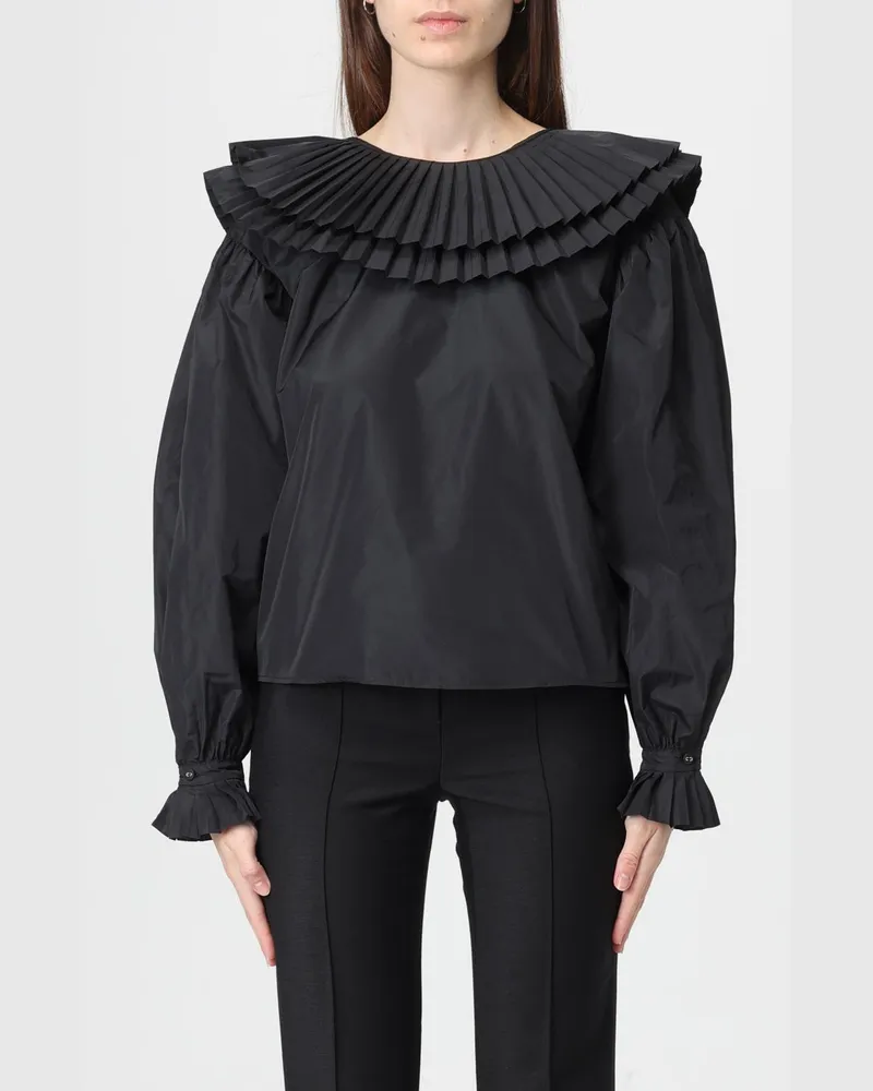 Twin-Set Hemdbluse damen Schwarz