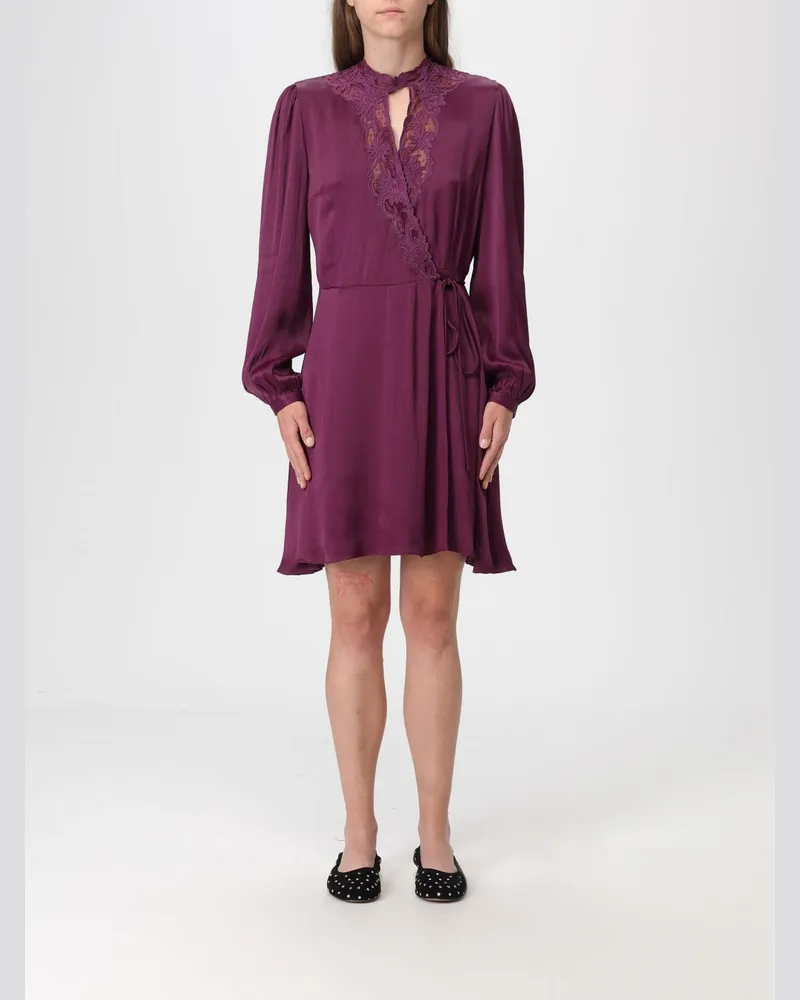 Twin-Set Kleid damen Violett