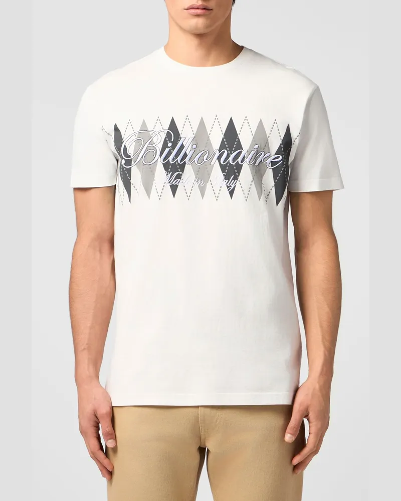Billionaire T-shirt herren Weiß