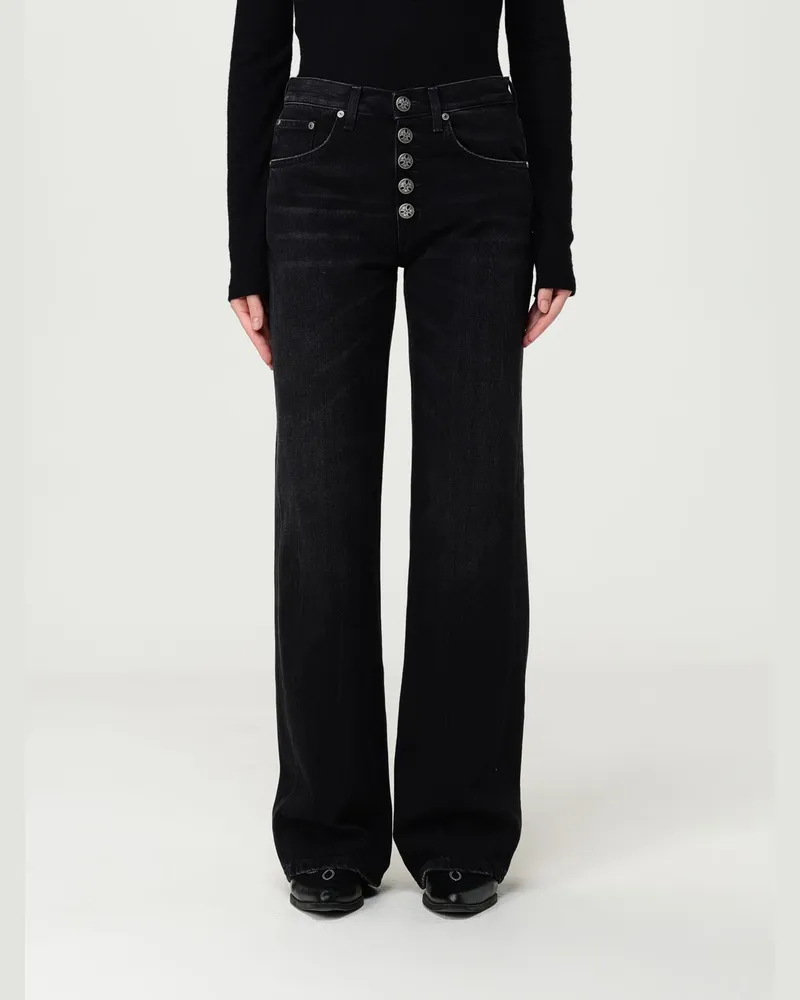 Dondup Hose damen Schwarz