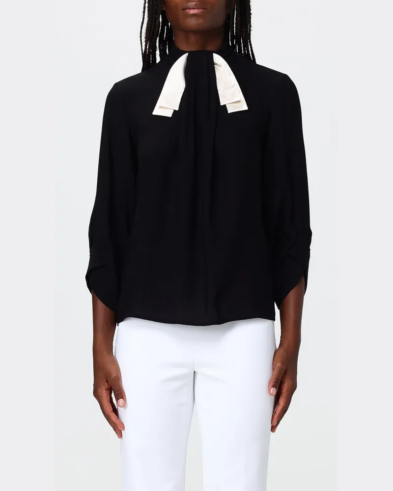 Elisabetta Franchi Hemdbluse damen Schwarz