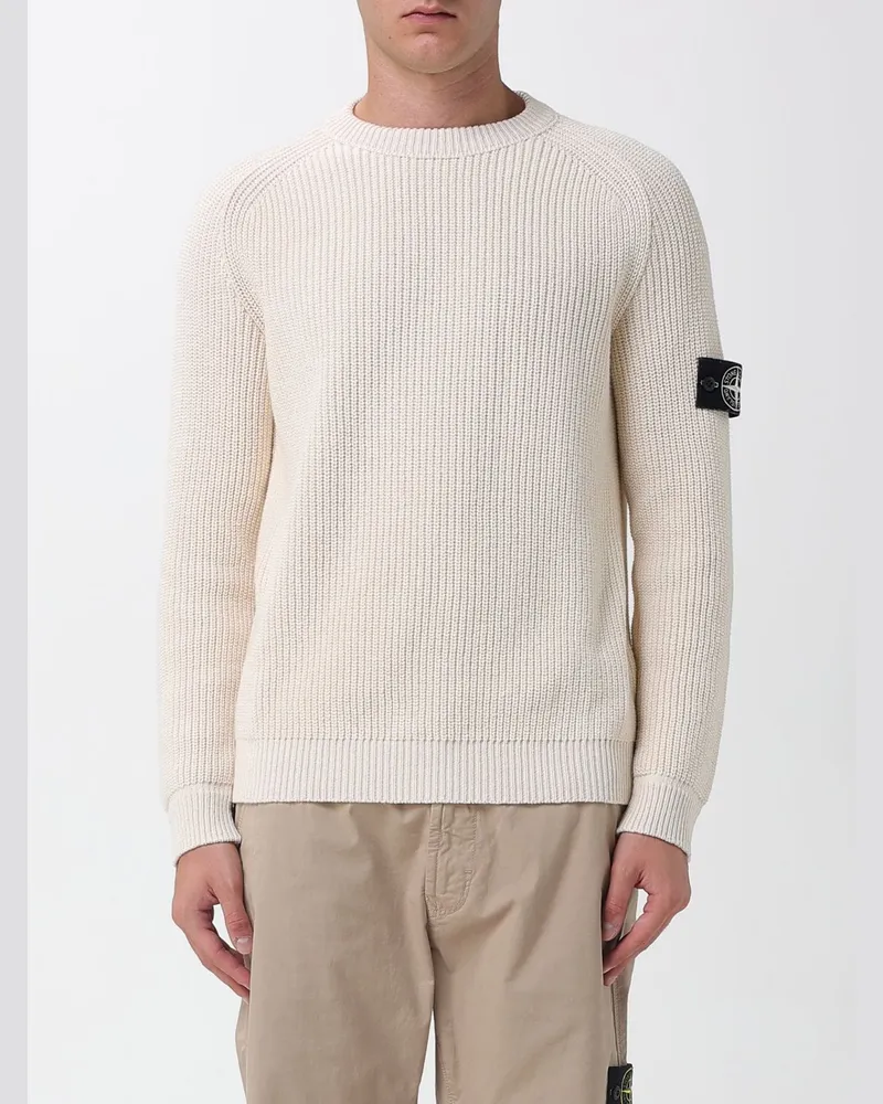 Stone Island Pullover herren Ivory