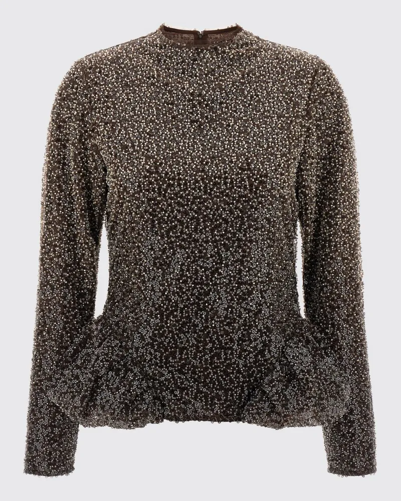 ROTATE Birger Christensen Top damen Beige