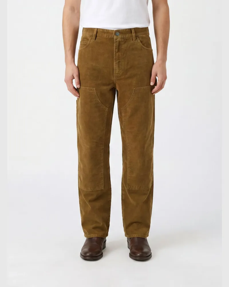 Golden Goose 5-Pocket-Cordhose mit geradem Bein Amber