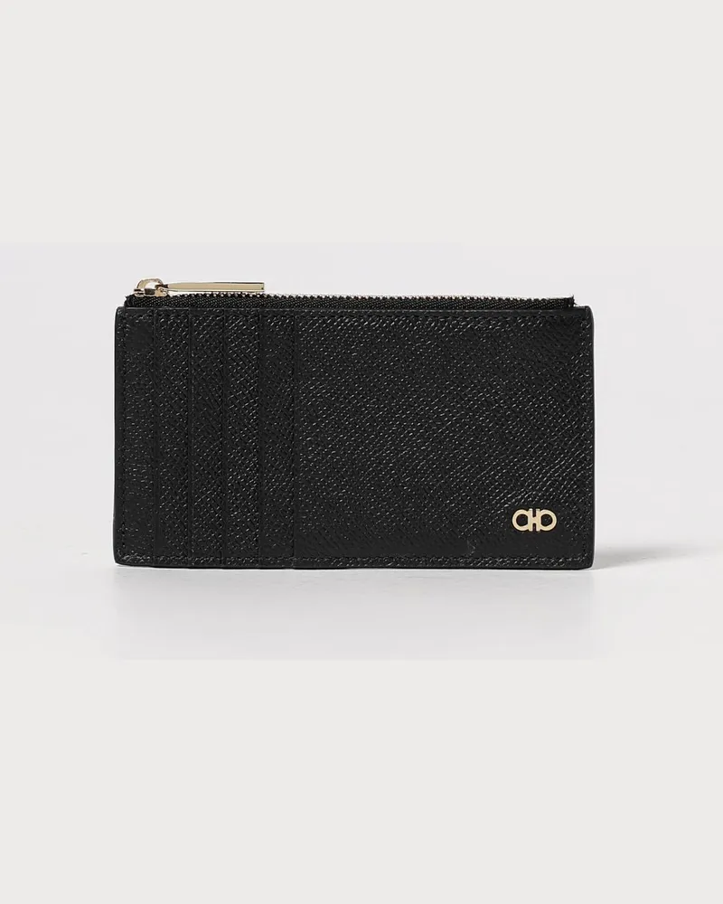 Ferragamo Portmonnaie herren Schwarz