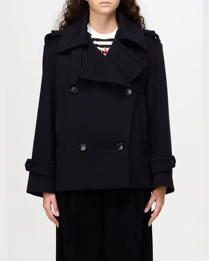 Max Mara Mantel damen Blau