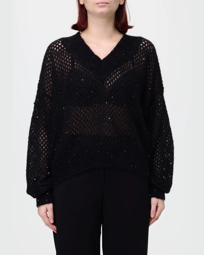 Liviana Conti Pullover damen Schwarz