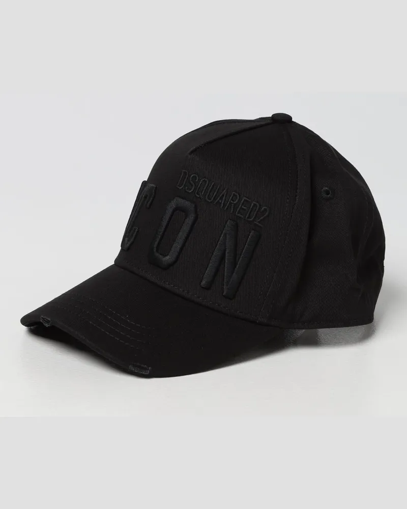 Dsquared2 Herren Hut Schwarz