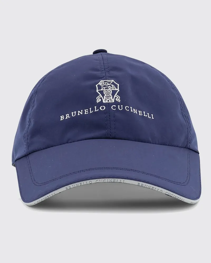 Brunello Cucinelli Hut herren Blau