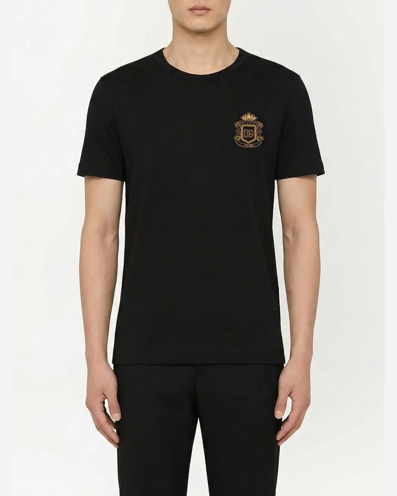 Dolce & Gabbana T-shirt herren Dolce & Gabbana Schwarz