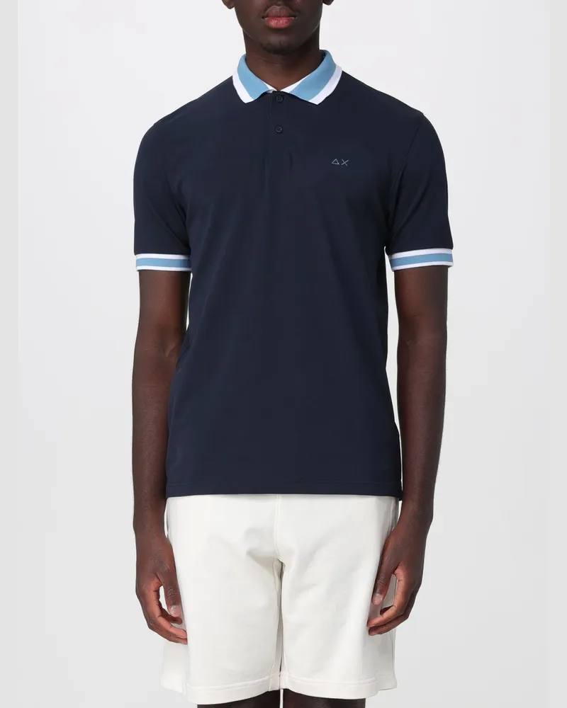 Sun68 T-shirt herren Blau