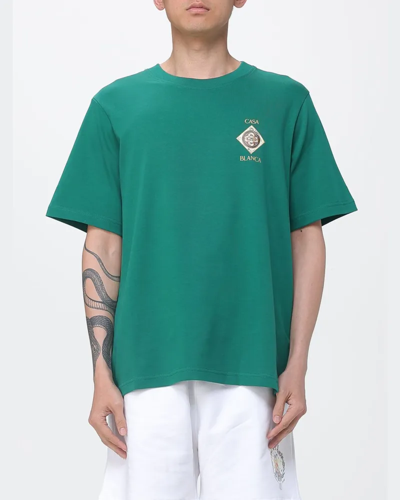 Casablanca Paris T-shirt herren Grün
