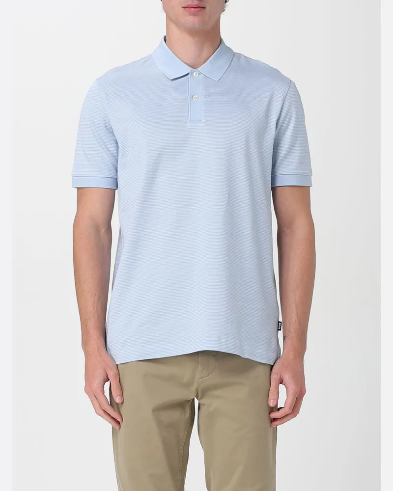 HUGO BOSS Polo herren Hellblau