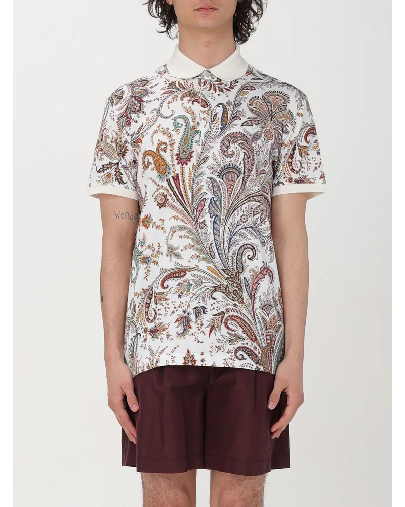Etro Polo herren Weiß