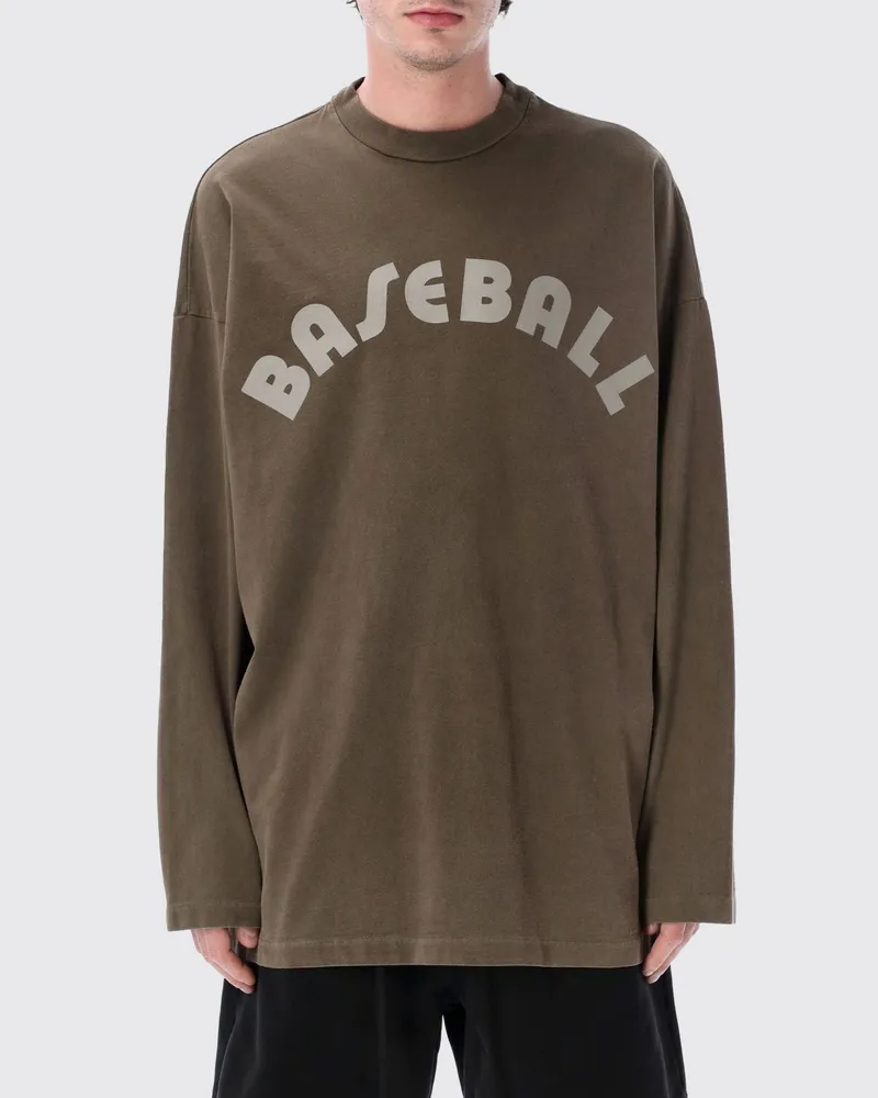 Fear of God T-shirt herren Braun