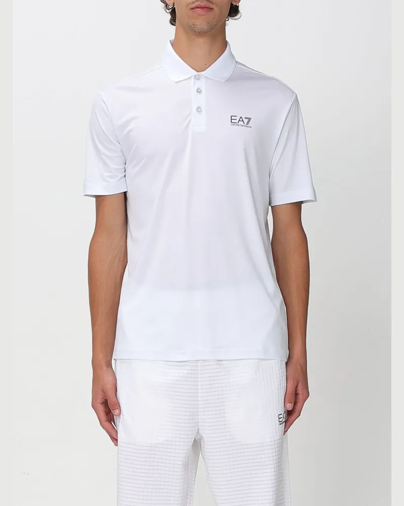 EA7 Polo herren Weiß