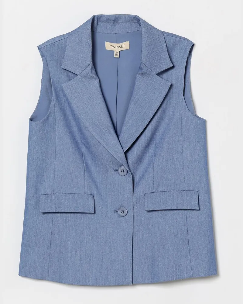 Twin-Set Weste kinder Hellblau