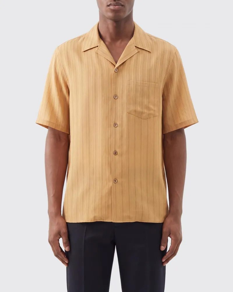 Saint Laurent Hemd herren Beige